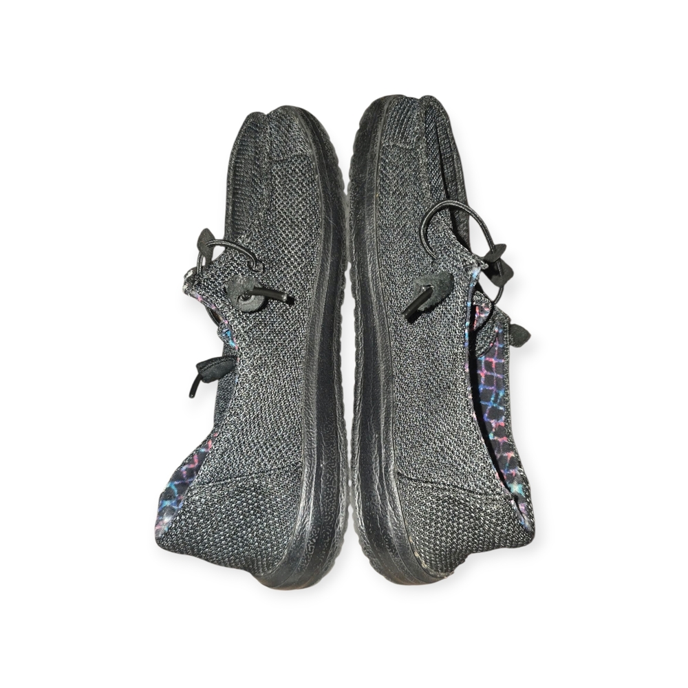 Hey Dude Women's Black Loafers - Picture 6 of 7